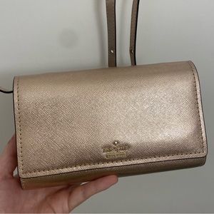 Kate Spade Metallic Crossbody Purse